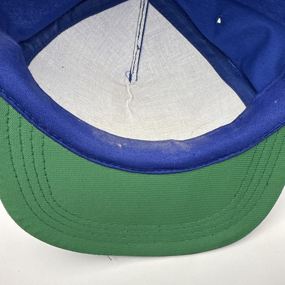 Vintage Nissin TAX AIR Blue Snapback Hat 80s - Picture 5 of 7